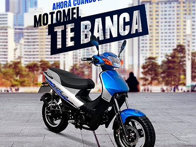 Motomel impulsa su campaña #MotomelTeBanca